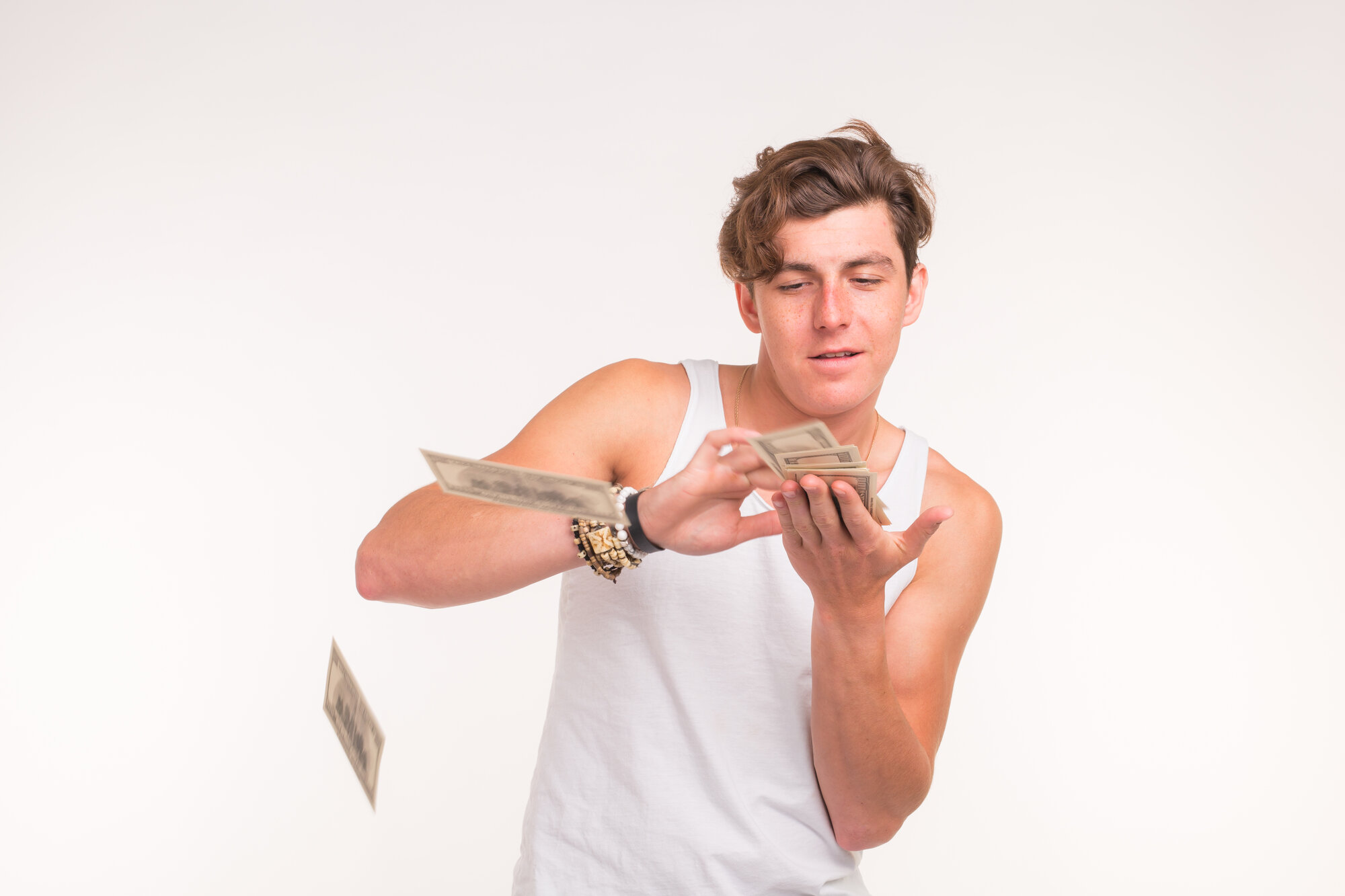 concept-financial-wealth-prosperity-lottery-winnings-man-throwing-away-his-money-white concept-financial-wealth-prosperity-lottery-winnings-man-throwing-away-his-money-white